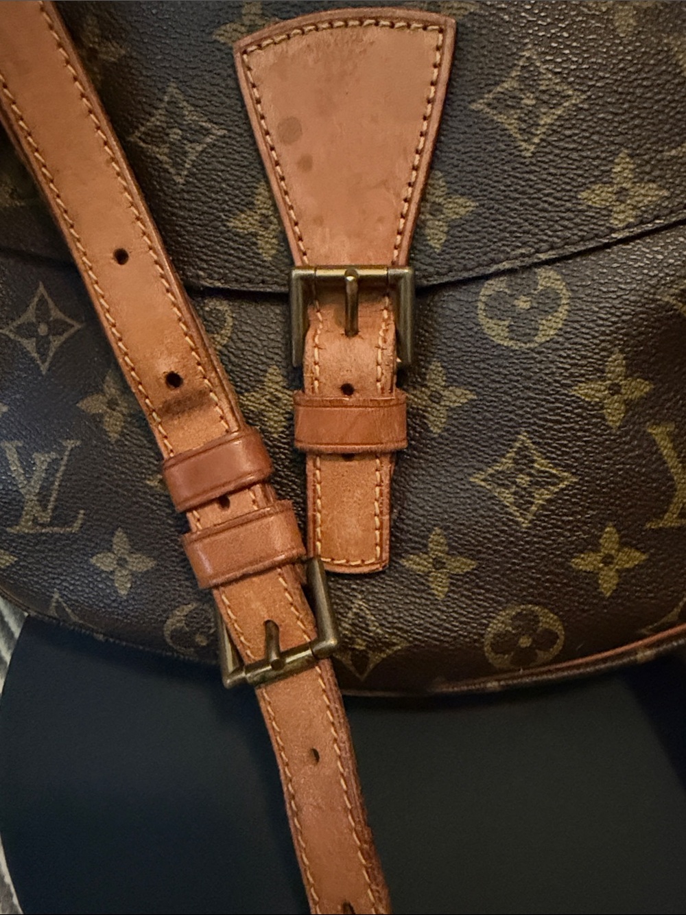 Louis Vuitton Monogram Crossbody Bag - Brown/Tan - Picture 11 of 13